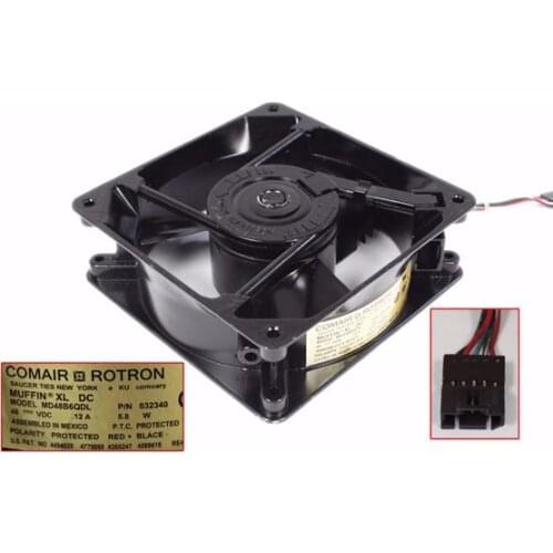 Comair Rotron MD48B6QDL DC 48V 0.12A 120x120x38mm Server Cooling Fan