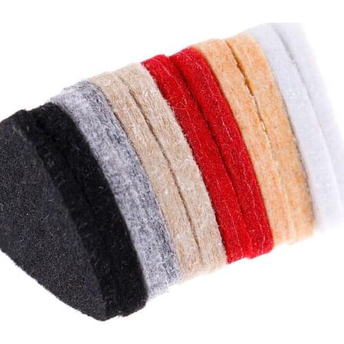 1Pair Ukulele Soft Felt Picks Plectrum Personalized Ukelele Accessories 31 * 26mm