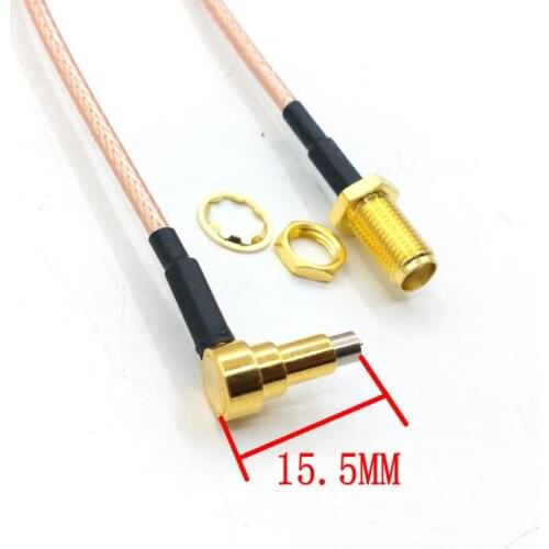 100pcs new MS156 Plug Male To SMA Female Test Probe RG316 Cable
