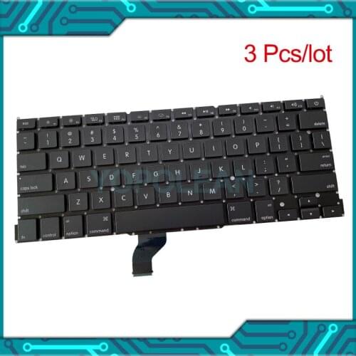 3 PCS New A1502 US English Keyboard For Macbook Pro Retina 13" a1502 2013 2014 2015 Year