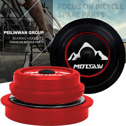 44-55mm CNC Aluminum Alloy MTB Bike Headset Double Bearings Mountain Road Bicycle Front Fork Faucet Headsets Bike Accessories