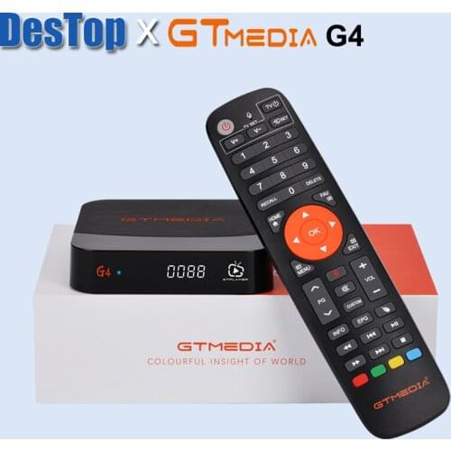 GTMEDIA G4 4K Android TV Box 9.0 Bluetooth Voice Remote Control Amlogic S905W 2GBRAM +16GBROM 3D H.265 Built-in Wifi 2.4G/5G 5pc