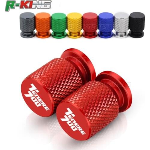 For yamaha ENERE 700 Tenere700 2019 2020 Motorcycle Accessories Tires Aluminum Gas Nozzle Cover Valve Core Aerated Mouth Cap