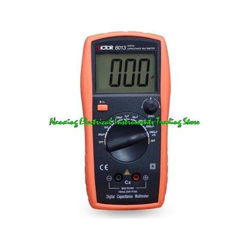 Fast arrival VICTOR VC6013 high precision capacitance meter capacitor tester 0-20000UF