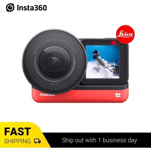 Insta360 ONE R 1-Inch Edition Co-Engineered with Leica 5.3K 30fps Action Camera 4K 60fps Stabilization IPX8 Waterproof