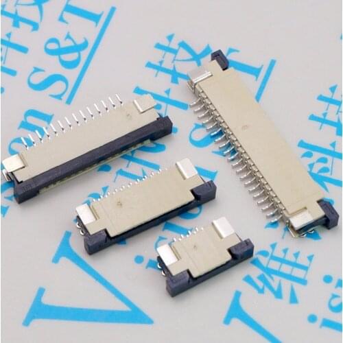 FPC connector 1.0mm Pull-up 4/5/6/7/8/9/10/12/14/16/18/20/22/24/26/30P