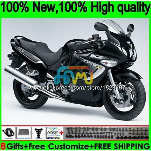 Body For SUZUKI KATANA GSXF750 2003 Black frame 2004 2005 2006 2007 34BS.107 GSXF 750 600 GSX600F GSXF600 03 04 05 06 07 Fairing