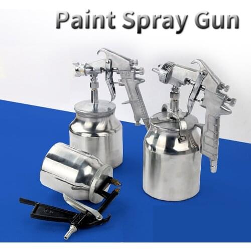 Paint Spray Gun Household Aluminum Alloy Manual Furniture Car Easy Painting Automobile Siphon And Gravity Type Spray Tools