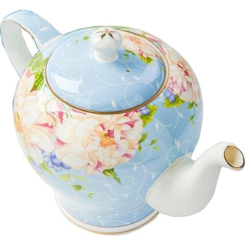 Europe Bone China Coffee Cup Sets Porcelain Romantic Afternoon Teaware Party Wedding Gift