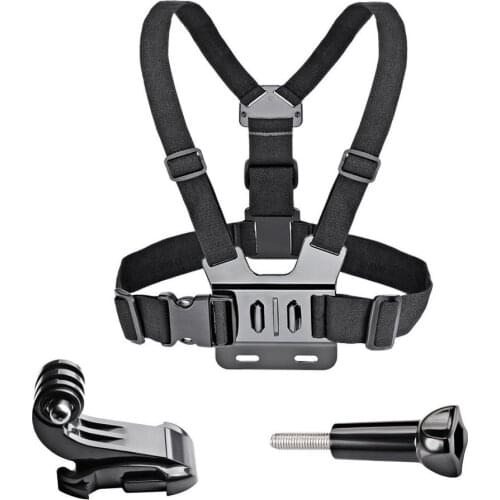Chest Strap mount belt for Gopro hero 7 6 5 4 3+ 3 Xiaomi yi 4K Action camera Chest Harness for SJCAM SJ4000 sport cam fix