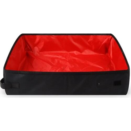 New Simple Folding Cat Pet Litter Box Waterproof Outdoor Foldable Portable Travel Toilet For Puppy Cats Pet Toilet Cat Potty