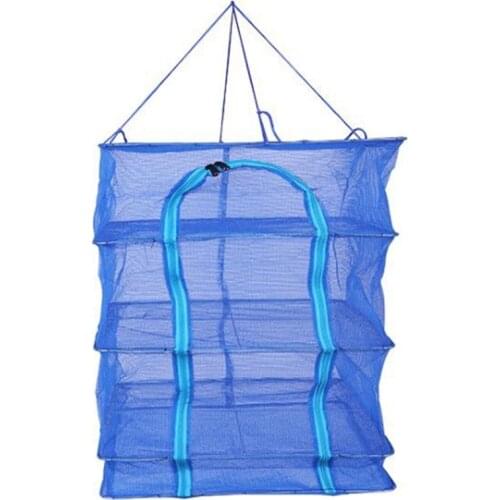 Wonderlife 35 Three-Layer Folding Drying Cage Square Thickened Drying Fish Net