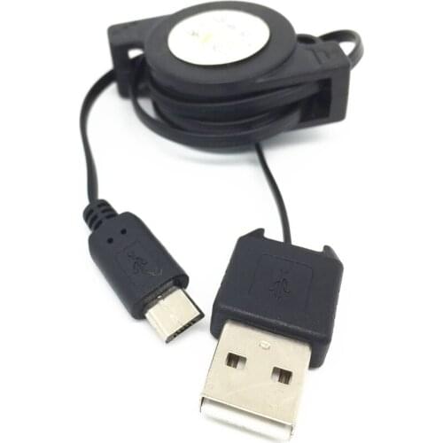 Retractable Micro USB Data Sync Charger Cable for Zte N986 V5 V975 V967S V818 V5S V5 Max N798 N5S Memo M901C Grand S G718 Q505