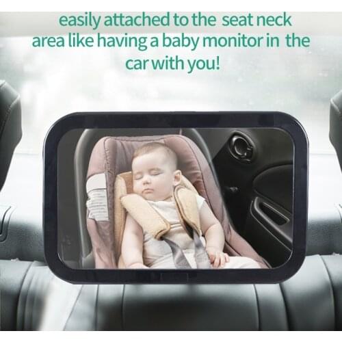 New Adjustable Baby Rear Facing Mirrors Car Baby Mirror Safety Car Back Seat View Mirror for Kids Child Toddler