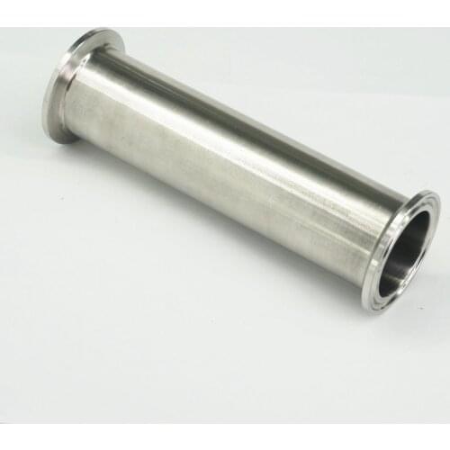1.5" Tri Clamp x 38mm OD Pipe Sanitary Spool Tube Length 152mm(6") For Homebrew SUS304 Stainless Steel