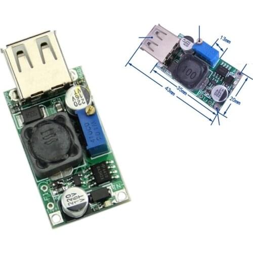 1PCS DC-DC Boost Converter 3V Up 5V to 9V 2A USB Output Voltage Step-up Module