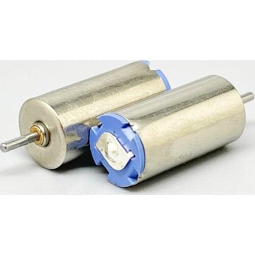 10Pcs/lot 6*12mm Mini Tiny Coreless DC Motor High Speed 3V DC 60mA 54000RPM mini Electric Motor For RC Helicopter For Aircraft