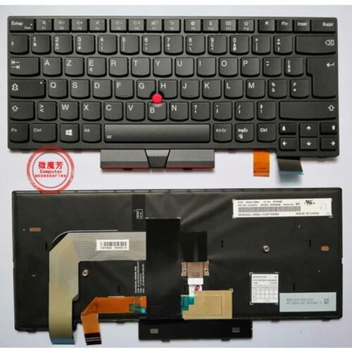 French Azerty Backlit keyboard for Lenovo ThinkPad A475 T470 T480 01AX364 01AX405 01AX446 SN20L72726 PK1312D1A00 PK1312D2A00 FR