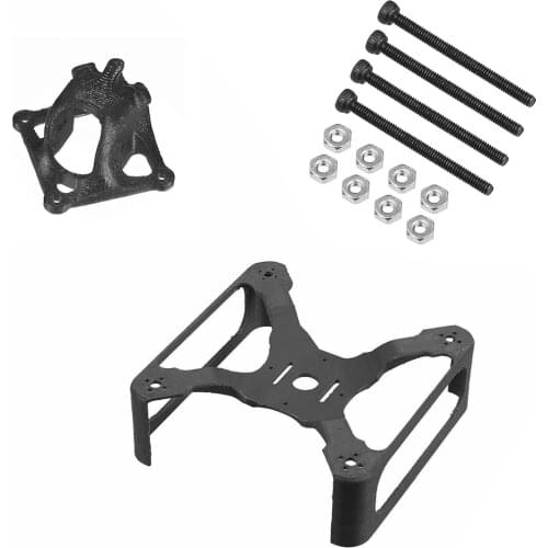 3D Printed Printing135mm Wheelbase Frame Kit with Camera Mount for 14mm Size Camera for Ti135 3inch FPV RC Drone