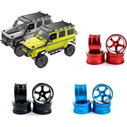 Metal Upgrade Wheel Hub Rim For MN Car MN86K 4WD G500 Crawler Off Road Truck RC Car Spare Parts DIY for MN86KS G500 RC Vehicles