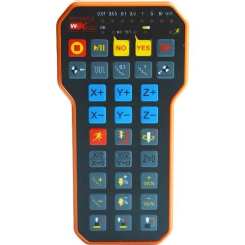 New cnc engraving machine wireless remote control WHB02 genuine Xinhongchang V8 engraving machine controller WH wireless handle