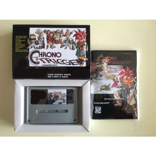 *PAL Version & Complete* CHRONO TRIGGER Game English For SNES
