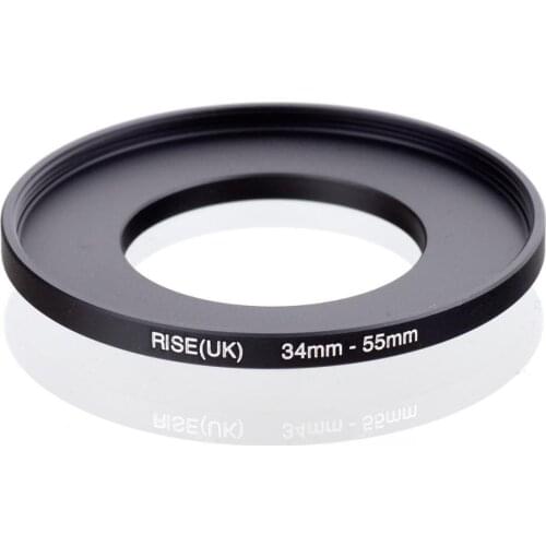 RISE(UK) 34mm-55mm 34-55 mm 34 to 55 Step up Filter Ring Adapter