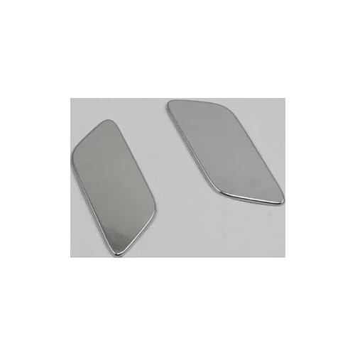 Car styling Chrome headlight head light lamp Water Spray Exterior Accessories For Audi Q7 2016