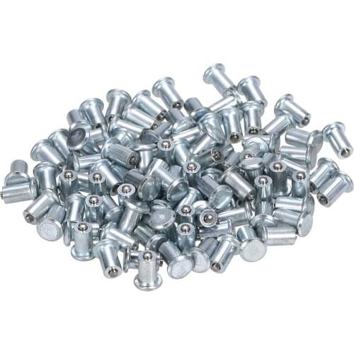 Car Styling Tire Stud Small Screws Hard Alloy Snow Nail Anti-Slip Screws For Automobile ATV Car Motorcycle Tire 100 Pcs 8*11mm