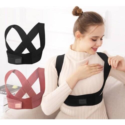 Back Support Spine Posture Corrector Back Shoulder Support Belt Adjustable Posture Corrector Humpback Pain Relief Brace