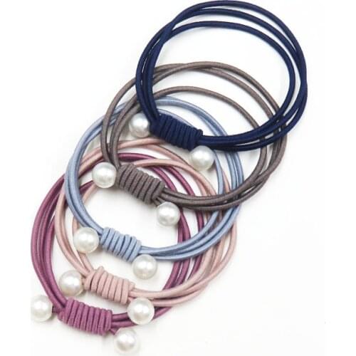 1PCS Simple knot Elastic Hair Bands For Girls Bohemian Headband Scrunchy Korean Fashion Kids Hair Accessories For Women 2018