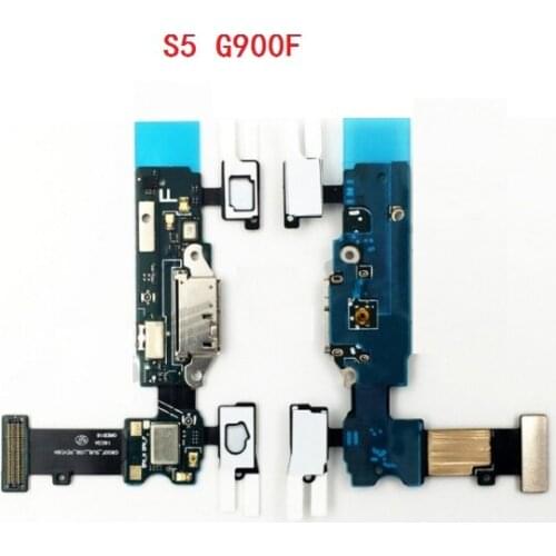 20pcs/lot High Quality For Samsung Galaxy S5 G900F Charger Charging Port Dock Connector Micro USB Port Flex Cable