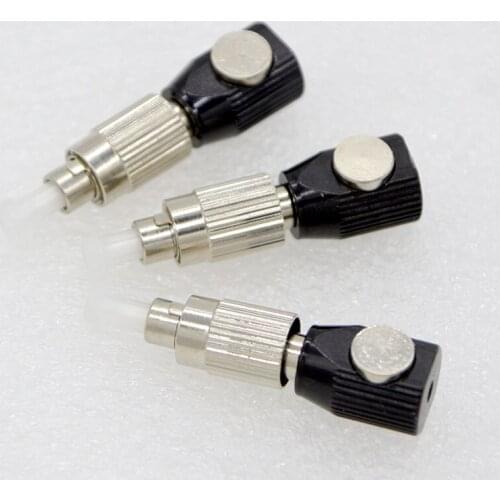 20PCS New Optical Fiber Connector Circular Connector Coupler FC Bare Fiber Optical Adapter Flange Special Wholesale