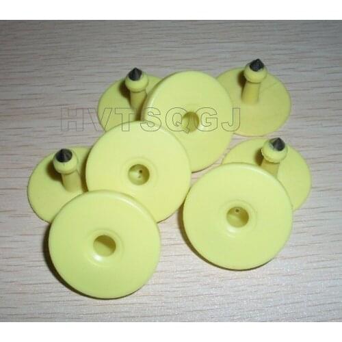 200pcs Free shipping High quality effective RFID plastic ear tags for cattle livestock management