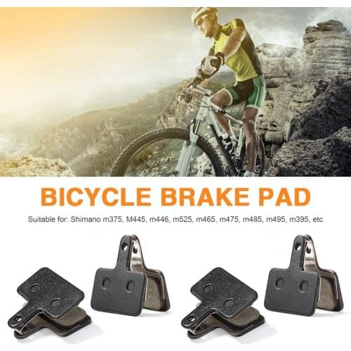 8pcs/set MTB Mountain Bike Brake Pads for M375 M445 M446 M525 M465 M475 M485 M495 M395 Cycling Replacement Parts