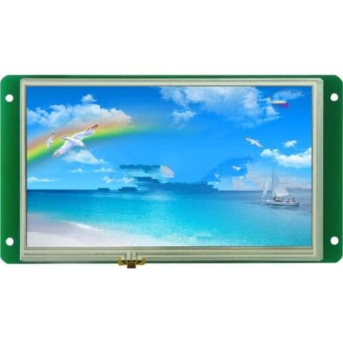 DMT80480M070_01WN, 7 inch Devon serial command screen non-touch screen