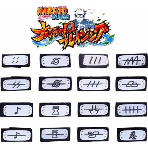 Anime Figure Naruto Headband Uzumaki Uchiha Kakashi Uchiha Itachi Figurine Cosplay Naruto Shippuden Juguetes Kawaii Kids Toys