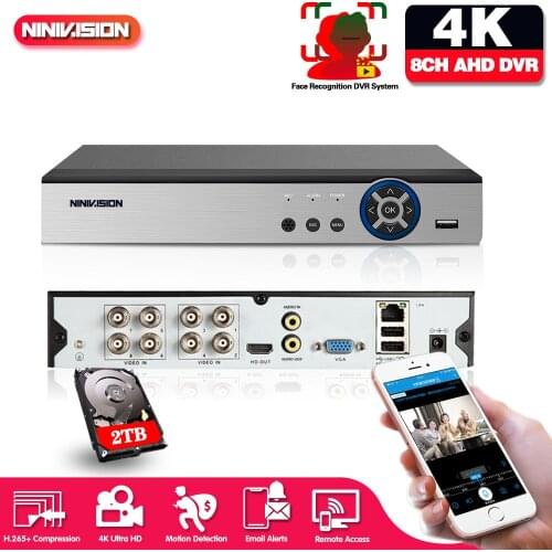 HD 5 IN 1 5MP AHD DVR NVR XVR CCTV 8Ch 1080P 4MP 5MP Hybrid Security DVR Recorder Camera Onvif RS485 Coaxial Control P2P Cloud