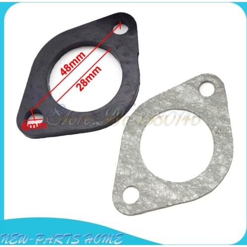 28mm Carburetor Manifold Intake Gasket Mikuni VM24 Carb Keihin PE 24 26 28 OKO