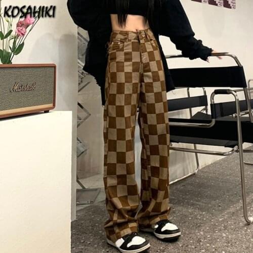 Женские прямые брюки KOSAHIKI China At AliExpress