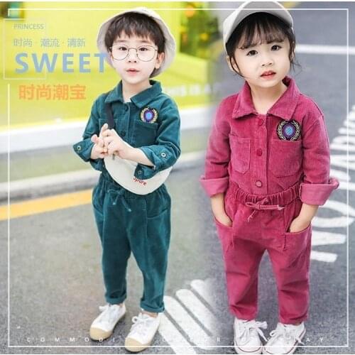 Boys Girls Jacket+ Pants 2PCS Clothing Set Kids High Quality Tracksuit Teenage Outdoor Jogging Suit Children Sports Clothes