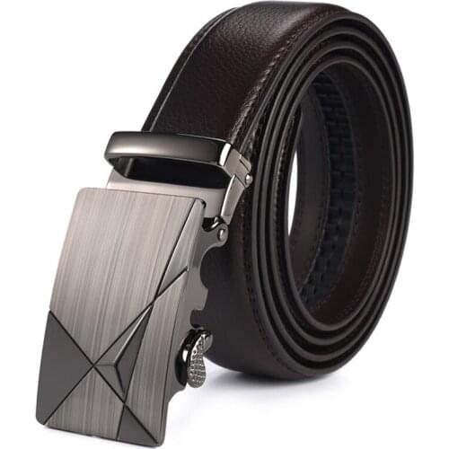 Split Leather Belt Men 110cm-160cm Mens Belt Fashion Business Casual Belts Black Brown