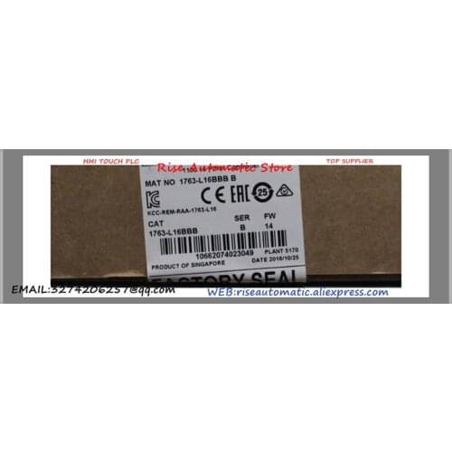 New Original 1763-L16BBB PLC 24VDC MicroLogix 1100 Controller