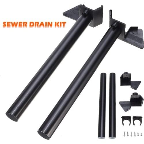 New Durable 1set Greenhouse Rainwater Gutter Water Butt Downpipe Guttering Drainage Kit For Use In Small Greenhouses