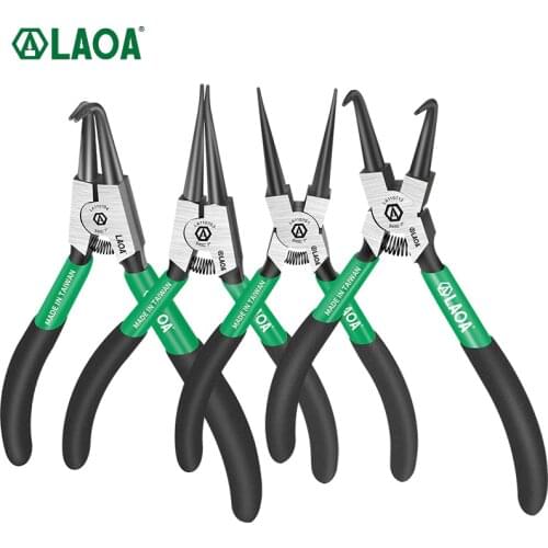 LAOA 5/7/9/12 Inch Internal External Pliers Retaining Clips Multifunctional Snap Ring Circlip Pliers For Hand Tool