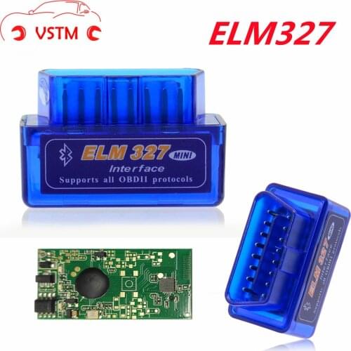 VSTM Latest Version Super Mini ELM327 Bluetooth V2.1 OBD2 Mini Elm 327 Car Diagnostic Scanner Tool For ODB2 OBDII Protocols