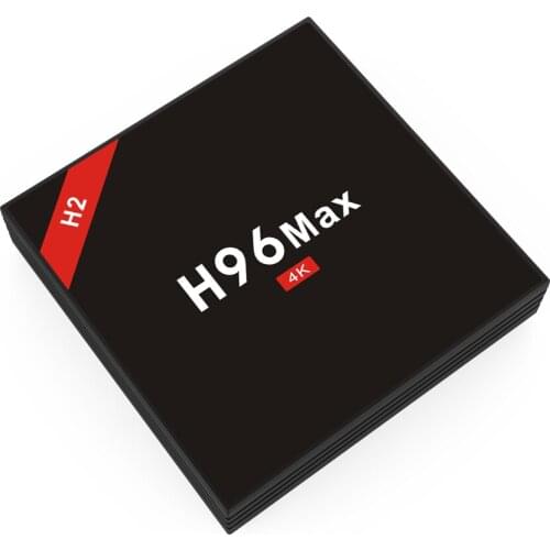 H96 MAX H2 Android 7.1 Smart TV Box RK3328 4GB RAM 32GB ROM Set Top Box 2.4G/5G WiFi Suppot H.265 UHD BT4.0