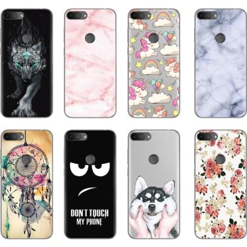 Shockproof Phone Case For Alcatel 1S (2019) Fashion Design Cute Cartoon Painted TPU Soft Case Silicone Cover