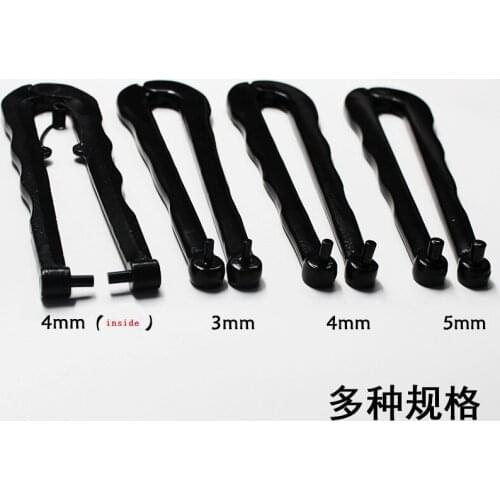 Adjustable wrench for round nut wrench Double pin multifunctional electric pick oil cover open spanner NO.C0139