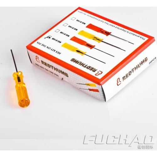 Screwdriver Sewing Mechine Tools Inner Six Angle Screwdriver size:1.6 Bolt Driver Yellow Handle